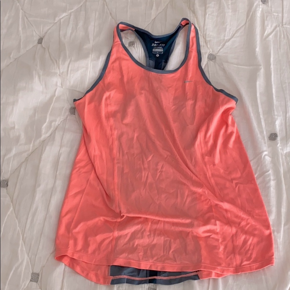 Nike running, without tank top tunic. Dri-fit. L